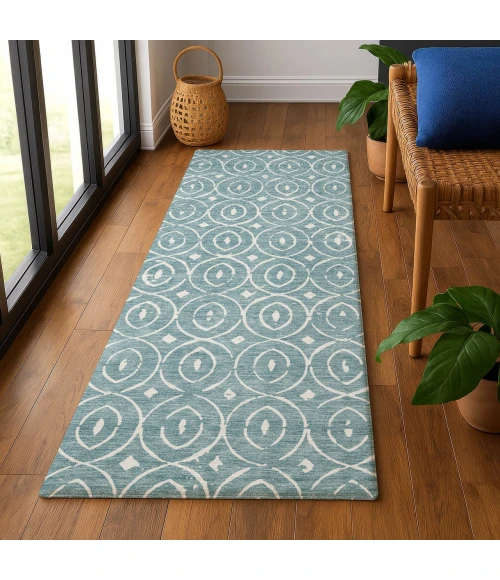 Dalyn The Reserve Teal TR12 2ft.3in. x 7ft.6in. Rug