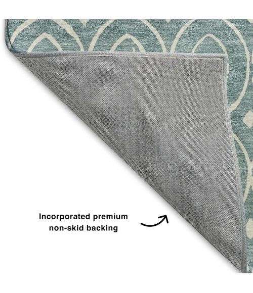 Dalyn The Reserve Teal TR12 3ft. x 5ft. Rug