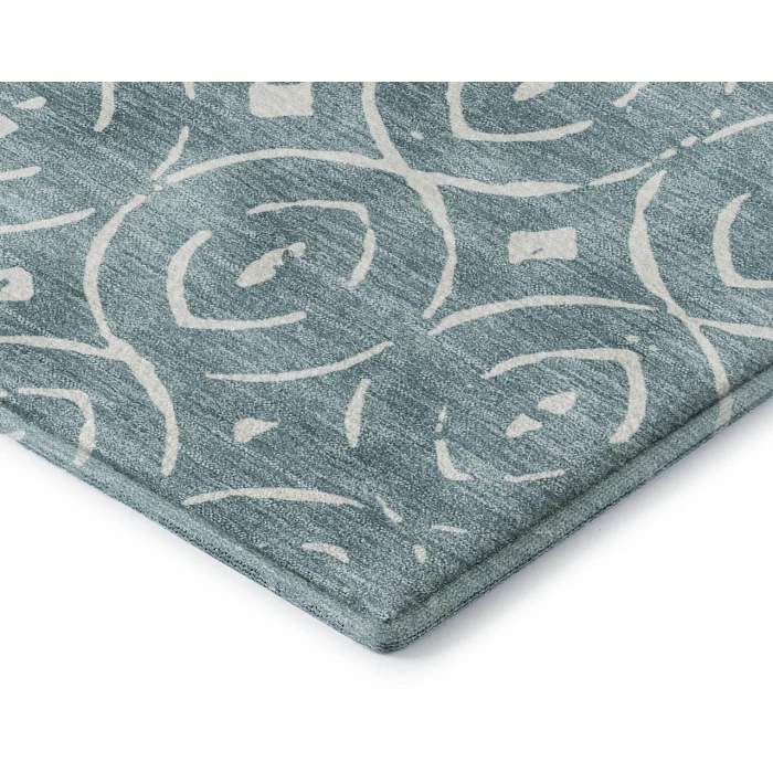 Dalyn The Reserve Teal TR12 1ft.8in. x 2ft.6in. Rug
