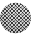 Dalyn The Reserve Black TR13 8ft. x 8ft. Rug