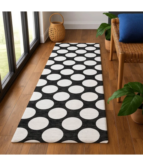 Dalyn The Reserve Black TR13 2ft.3in. x 7ft.6in. Rug