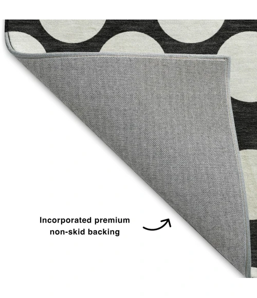 Dalyn The Reserve Black TR13 3ft. x 5ft. Rug