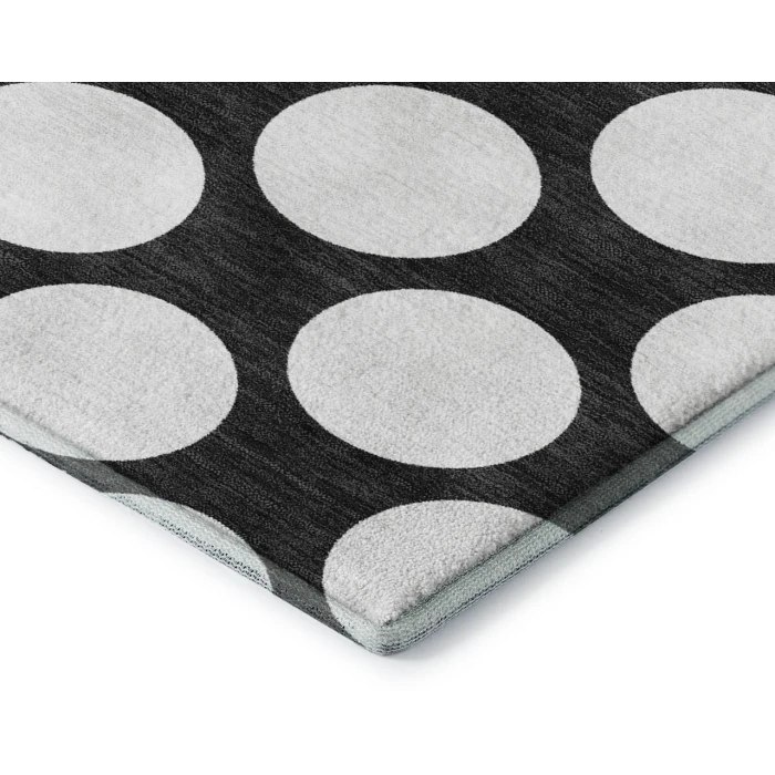 Dalyn The Reserve Black TR13 2ft.3in. x 7ft.6in. Rug
