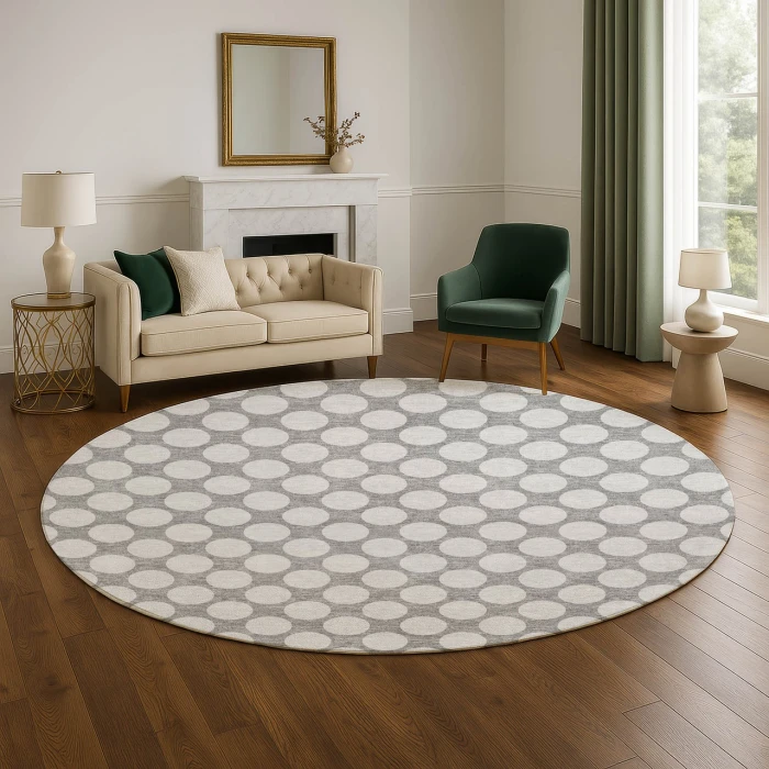 Dalyn The Reserve Gray TR13 8ft. x 8ft. Rug