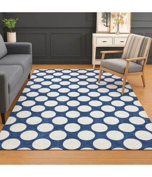 Dalyn The Reserve Blue TR13 10ft. x 14ft. Rug