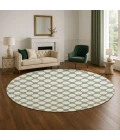Dalyn The Reserve Green TR13 8ft. x 8ft. Rug