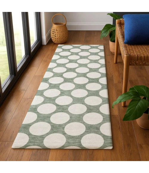 Dalyn The Reserve Green TR13 2ft.3in. x 7ft.6in. Rug