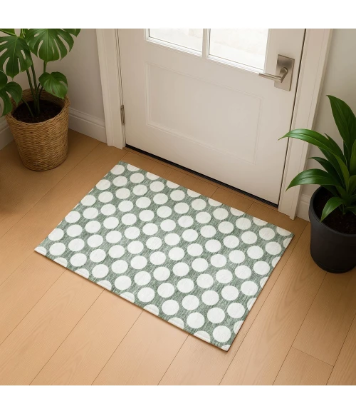 Dalyn The Reserve Green TR13 1ft.8in. x 2ft.6in. Rug