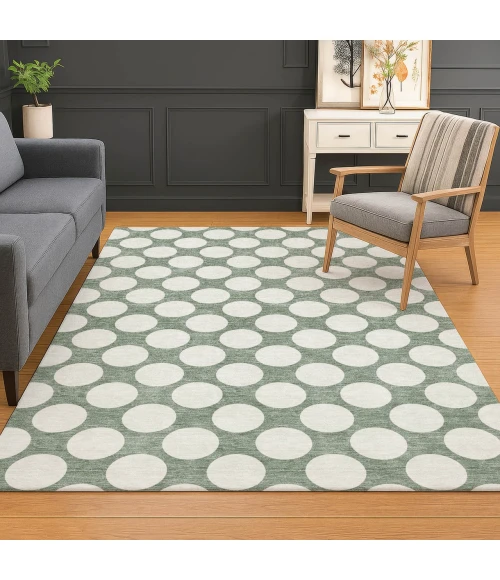 Dalyn The Reserve Green TR13 10ft. x 14ft. Rug