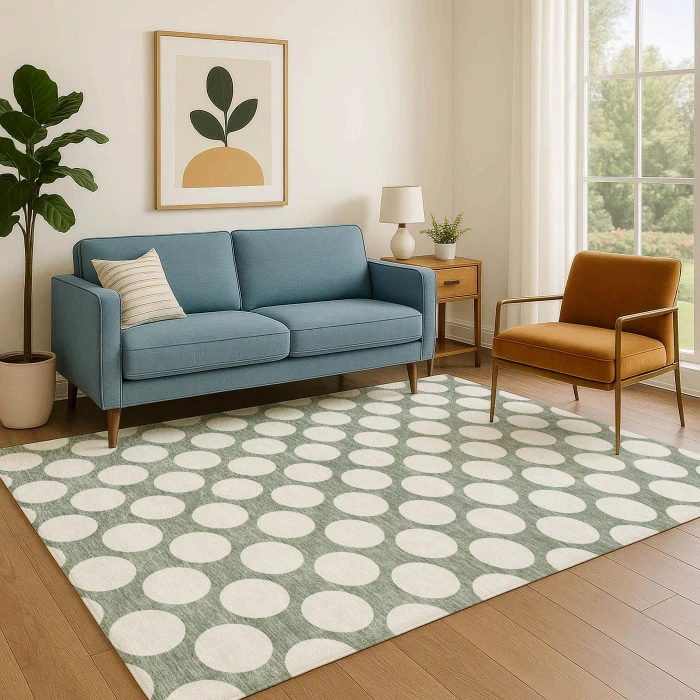 Dalyn The Reserve Green TR13 10ft. x 14ft. Rug
