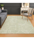 Dalyn The Reserve Green TR14 9ft. x 12ft. Rug