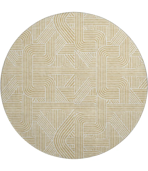 Dalyn The Reserve Gold TR14 8ft. x 8ft. Rug