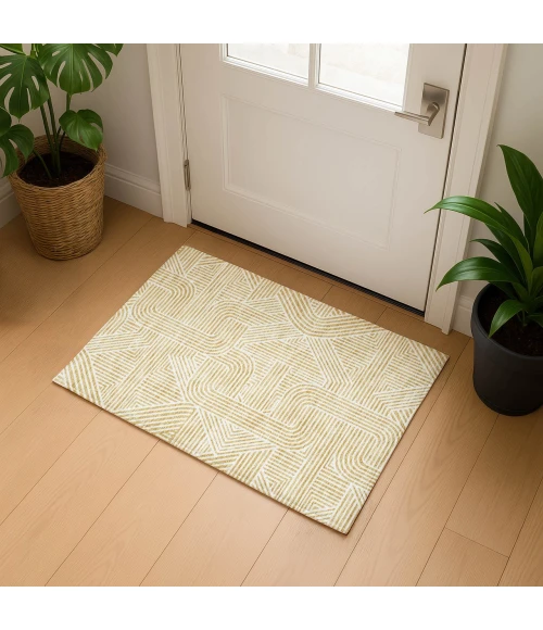 Dalyn The Reserve Gold TR14 1ft.8in. x 2ft.6in. Rug