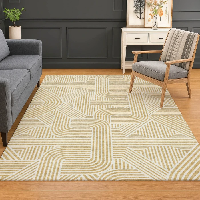 Dalyn The Reserve Gold TR14 2ft.6in. x 3ft.10in. Rug