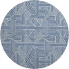Dalyn The Reserve Blue TR14 8ft. x 8ft. Rug