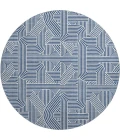 Dalyn The Reserve Blue TR14 8ft. x 8ft. Rug