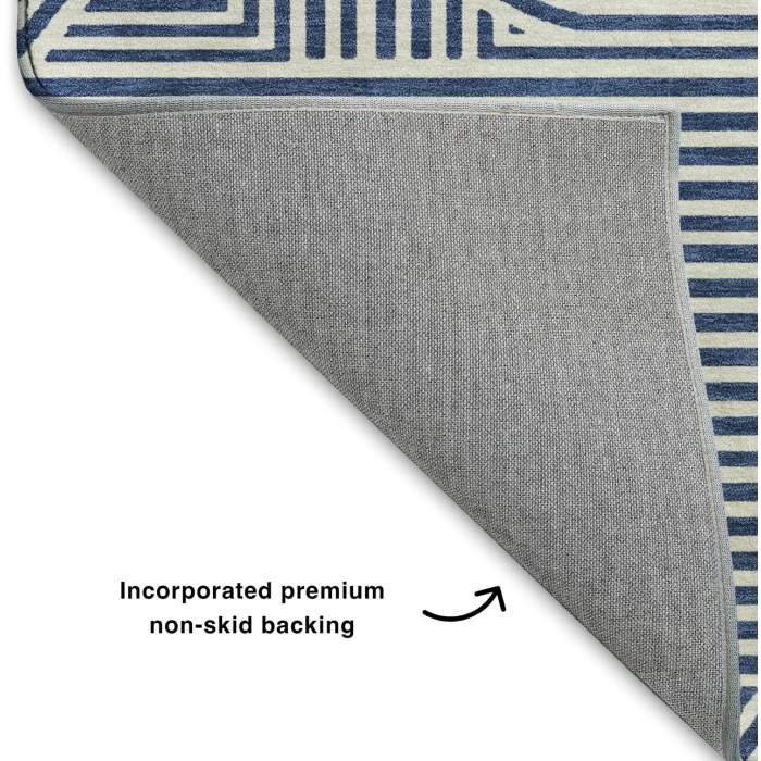 Dalyn The Reserve Blue TR14 10ft. x 14ft. Rug