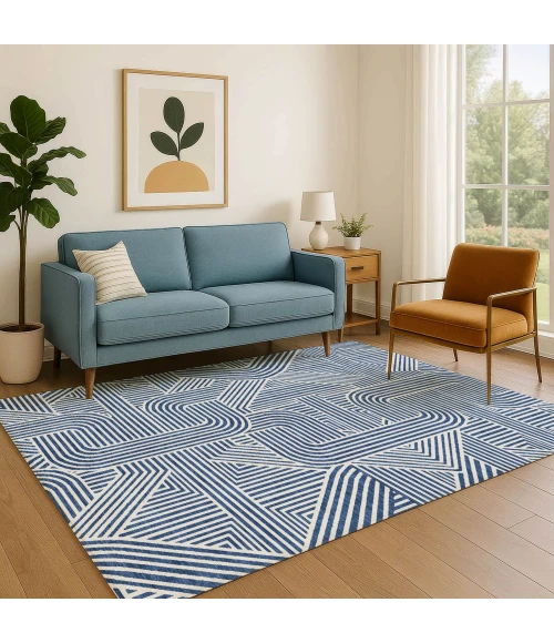 Dalyn The Reserve Blue TR14 8ft. x 10ft. Rug