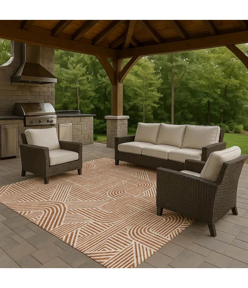 Dalyn The Reserve Orange TR14 5ft. x 7ft.6in. Rug