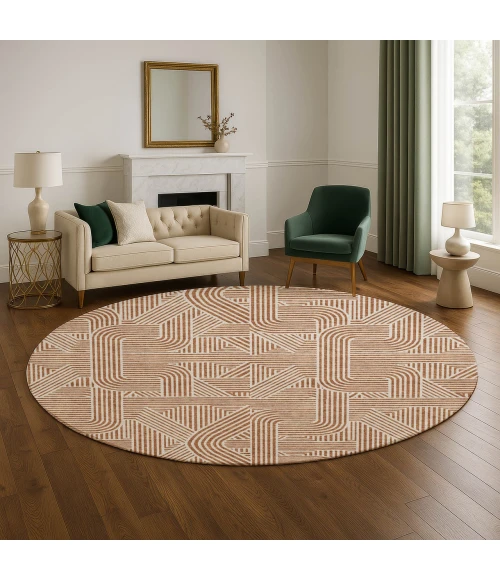 Dalyn The Reserve Orange TR14 8ft. x 8ft. Rug