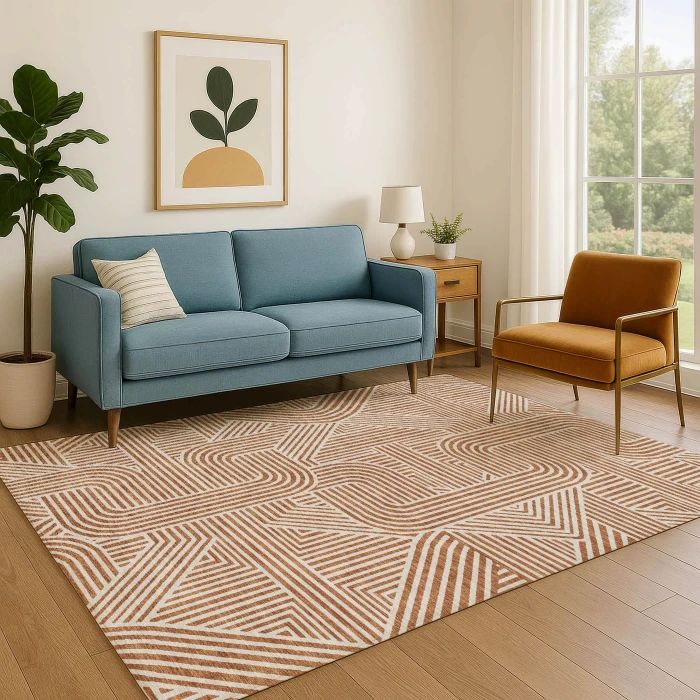 Dalyn The Reserve Orange TR14 9ft. x 12ft. Rug