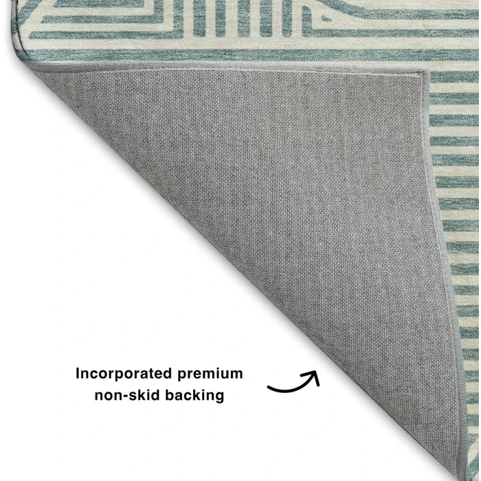 Dalyn The Reserve Teal TR14 10ft. x 14ft. Rug