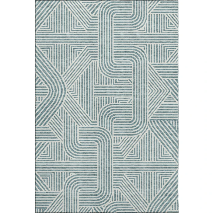 Dalyn The Reserve Teal TR14 10ft. x 14ft. Rug
