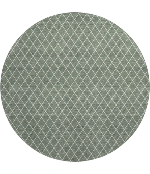 Dalyn The Reserve Green TR15 8ft. x 8ft. Rug