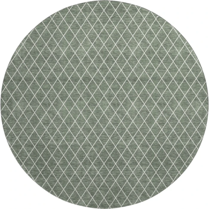 Dalyn The Reserve Green TR15 8ft. x 8ft. Rug