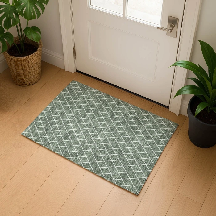 Dalyn The Reserve Green TR15 1ft.8in. x 2ft.6in. Rug
