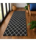 Dalyn The Reserve Black TR15 2ft.3in. x 7ft.6in. Rug