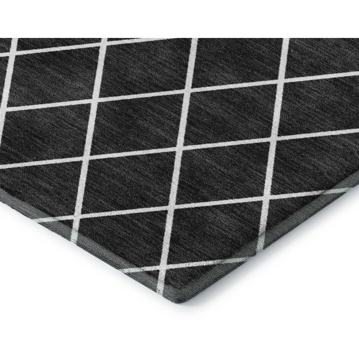 Dalyn The Reserve Black TR15 8ft. x 8ft. Rug