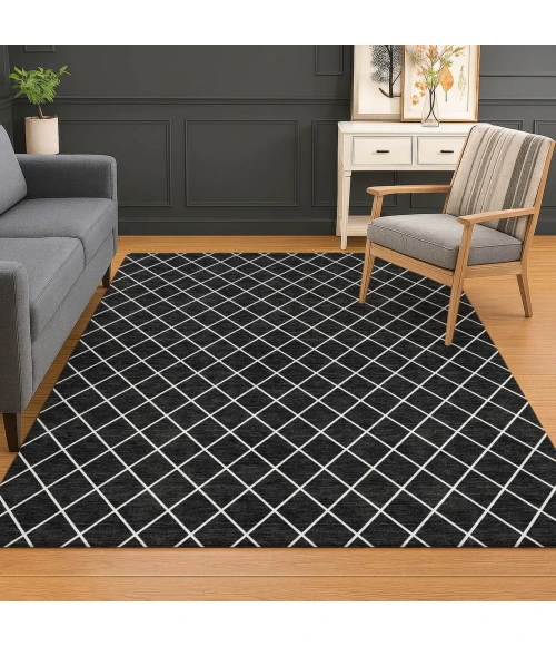 Dalyn The Reserve Black TR15 3ft. x 5ft. Rug