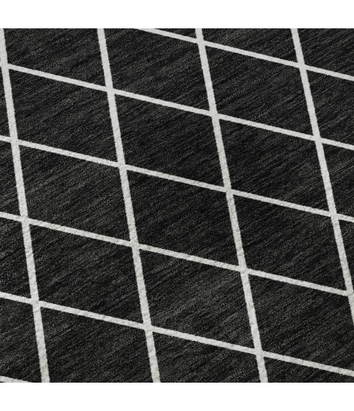 Dalyn The Reserve Black TR15 2ft.3in. x 7ft.6in. Rug