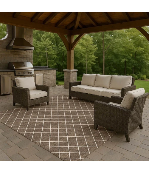 Dalyn The Reserve Brown TR15 3ft. x 5ft. Rug