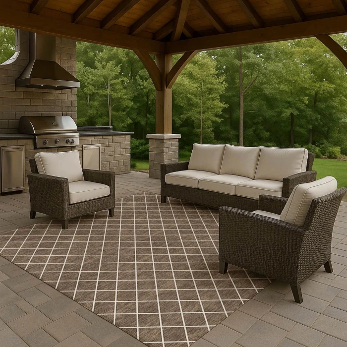 Dalyn The Reserve Brown TR15 2ft.6in. x 3ft.10in. Rug