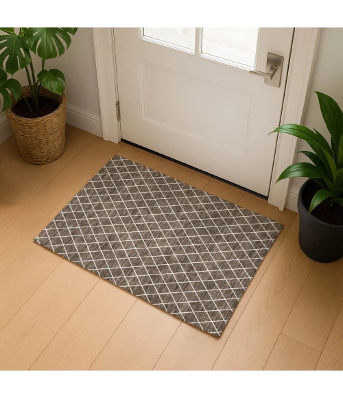 Dalyn The Reserve Brown TR15 1ft.8in. x 2ft.6in. Rug