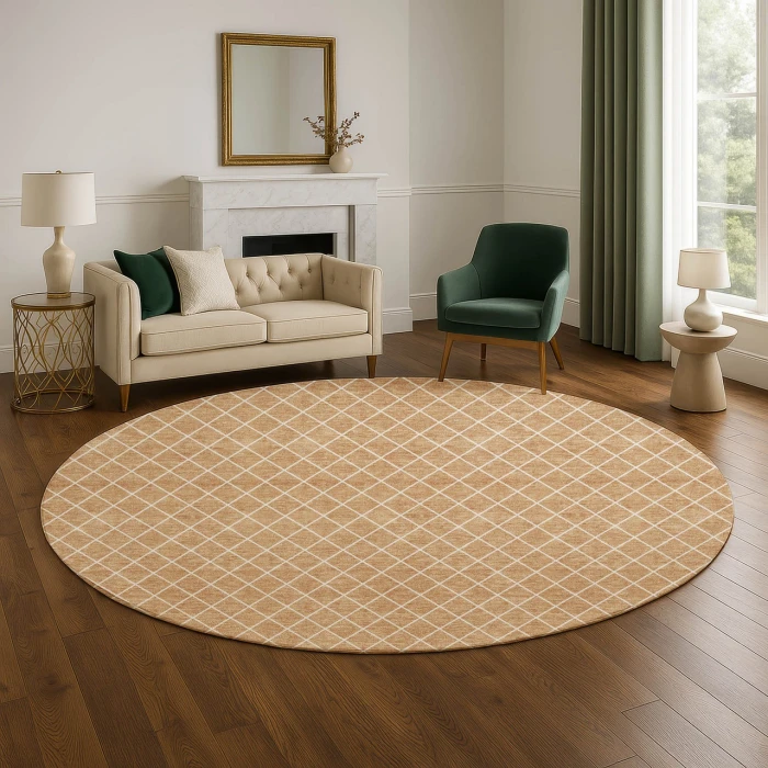 Dalyn The Reserve Orange TR15 8ft. x 8ft. Rug