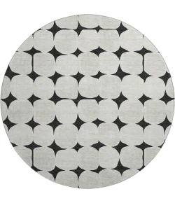 Dalyn The Reserve Black TR16 8ft. x 8ft. Rug