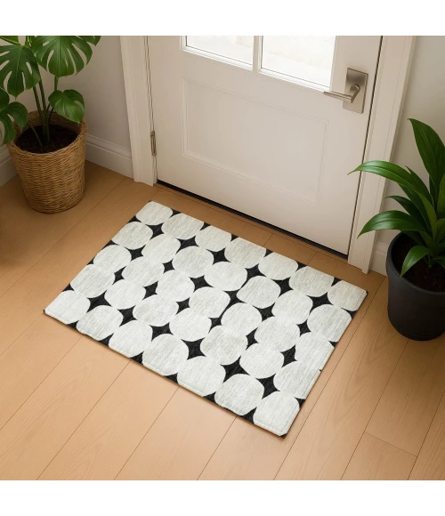 Dalyn The Reserve Black TR16 1ft.8in. x 2ft.6in. Rug