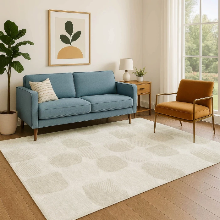 Dalyn The Reserve Ivory TR16 5ft. x 7ft.6in. Rug