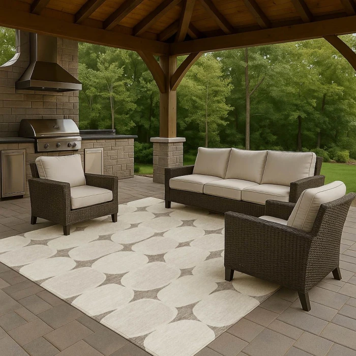 Dalyn The Reserve Brown TR16 5ft. x 7ft.6in. Rug