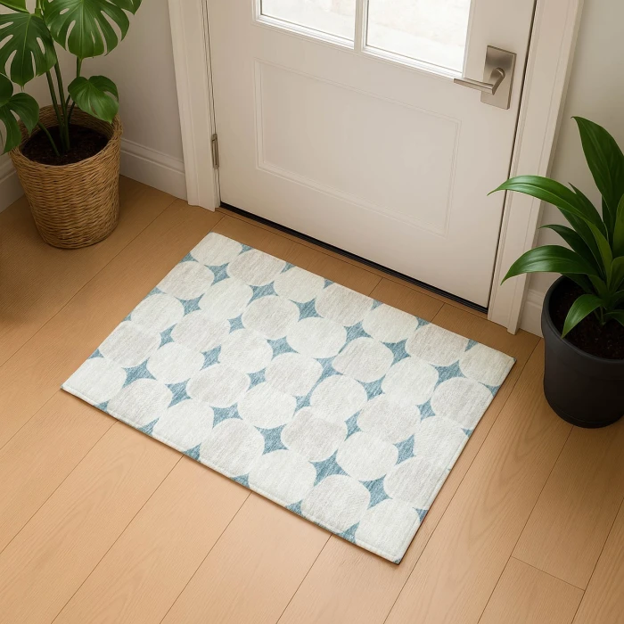 Dalyn The Reserve Teal TR16 1ft.8in. x 2ft.6in. Rug
