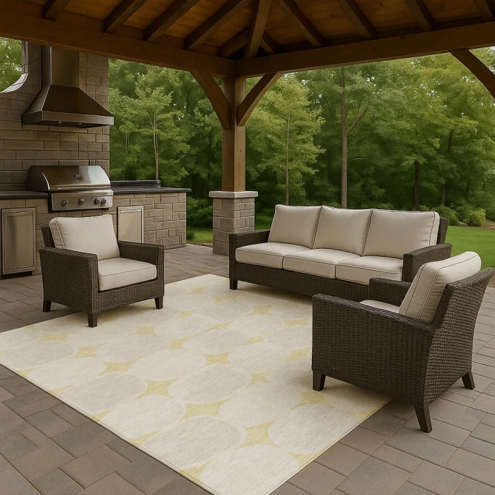 Dalyn The Reserve Gold TR16 5ft. x 7ft.6in. Rug