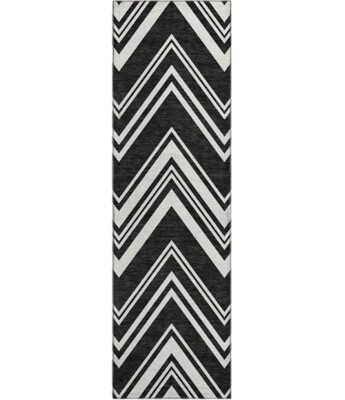 Dalyn The Reserve Black TR17 2ft.3in. x 7ft.6in. Rug