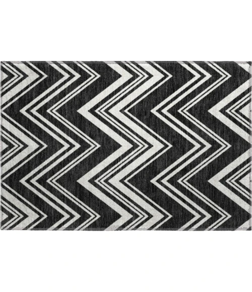 Dalyn The Reserve Black TR17 1ft.8in. x 2ft.6in. Rug