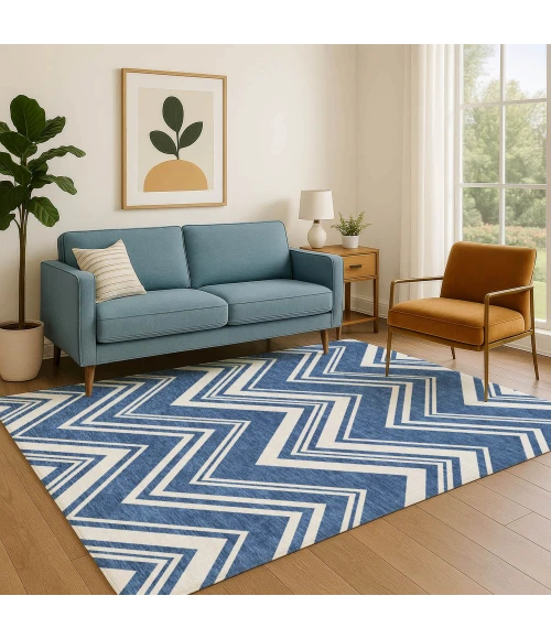 Dalyn The Reserve Blue TR17 5ft. x 7ft.6in. Rug