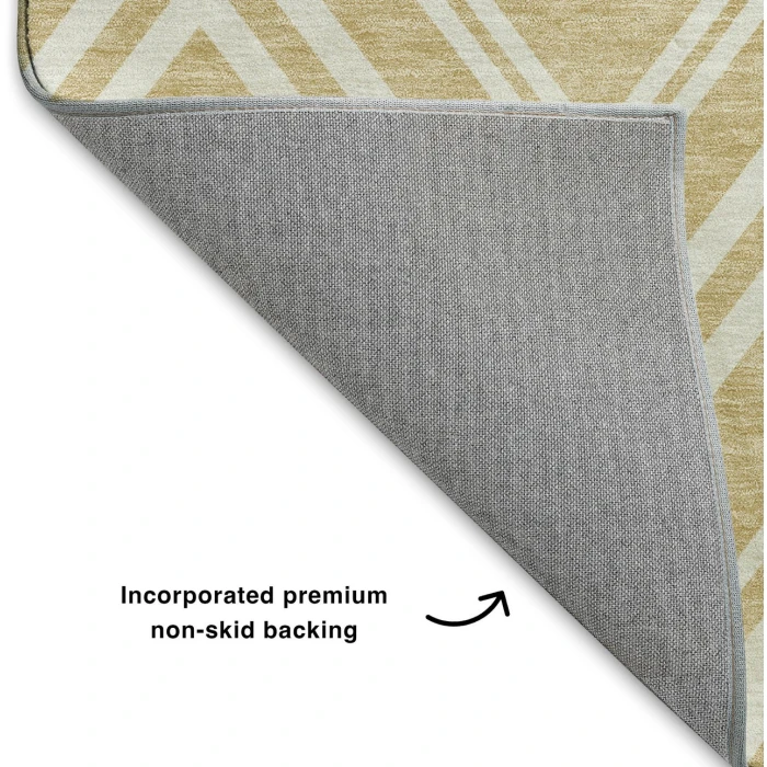 Dalyn The Reserve Gold TR17 1ft.8in. x 2ft.6in. Rug