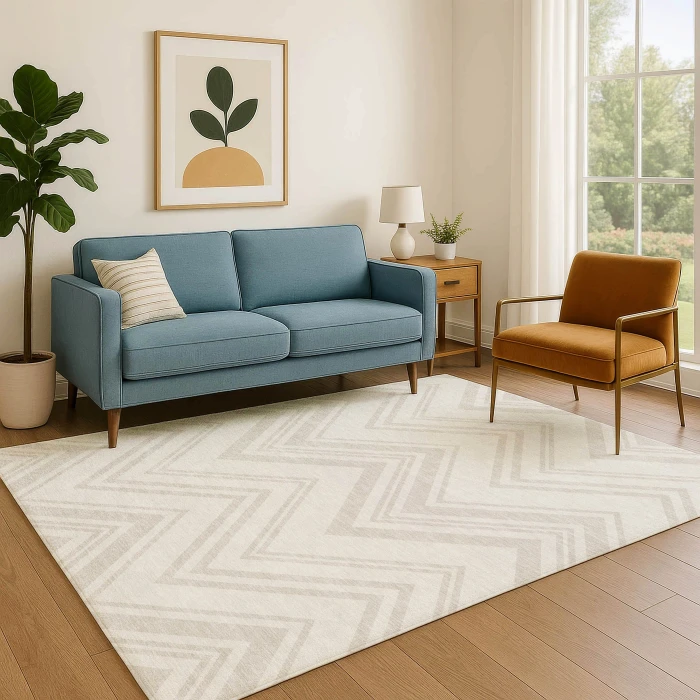 Dalyn The Reserve Ivory TR17 3ft. x 5ft. Rug