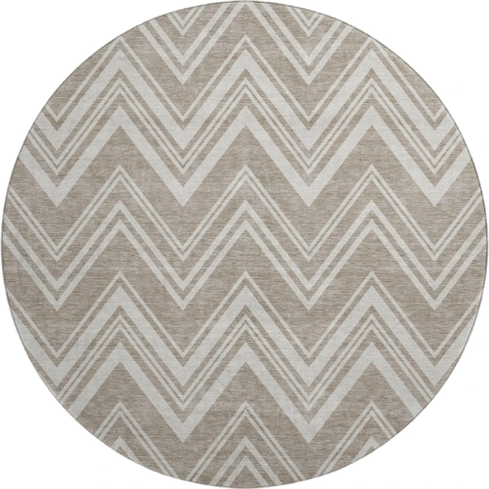Dalyn The Reserve Brown TR17 8ft. x 8ft. Rug